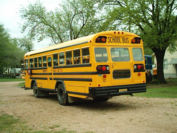 1994 Bluebird Rear view