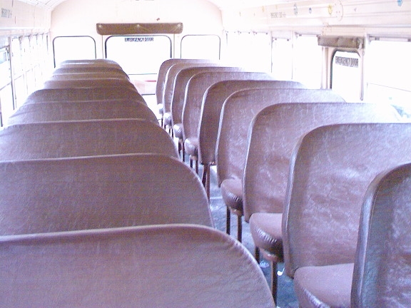 1994 Bluebird inside