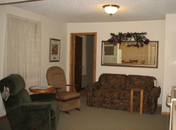 Living Room view from Dining Room