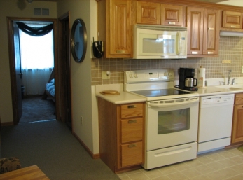 Hallway & Kitchen view