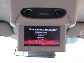 2003 Chrysler Town & Country LX Rear Open DVD 2