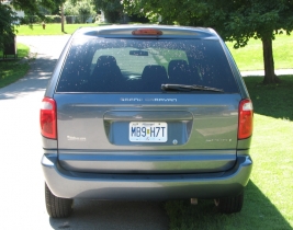 2001 Dodge Grand Caravan Sport Rear View