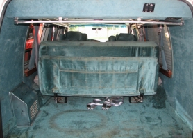 1994 Ford E-350 Conversion Rear Shot Inside 1