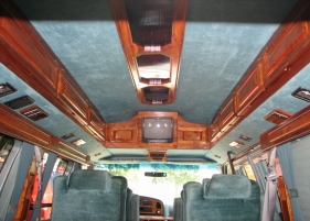 1994 Ford E-350 Conversion Rear Shot TV View 